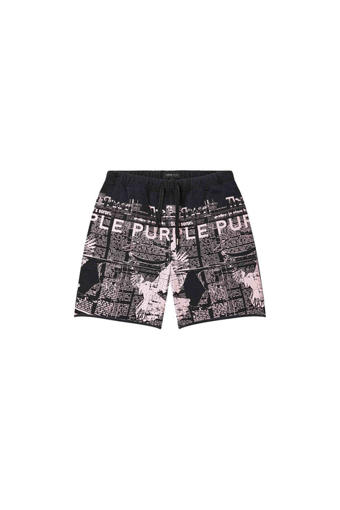 PURPLE BRAND P446 Mwt Fleece Short Mens Apparel